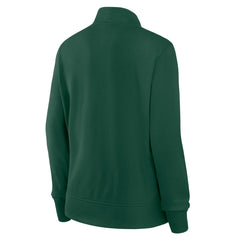 Green Bay Packers Logo Athletic Women's Velocity Quarter-Zip Jacket - Green sale