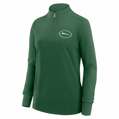 New York Jets Logo Athletic Women's Velocity Quarter-Zip Jacket - Green online