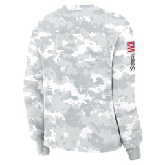 New York Jets Women's 2024 Salute To Service Dri-FIT Long Sleeve T-Shirt - Arctic Camo | Nike discount