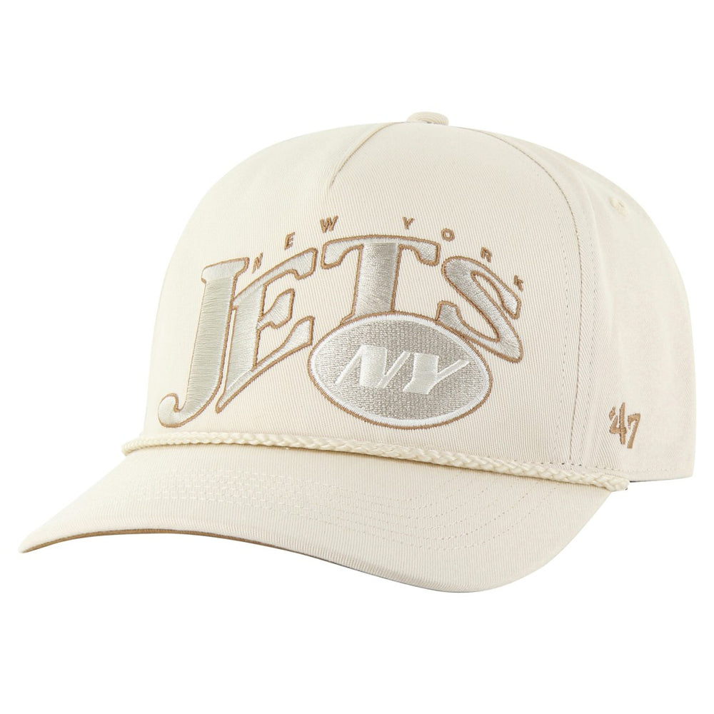 New York Jets '47 Wave Rope Hitch Adjustable Hat - Natural sale