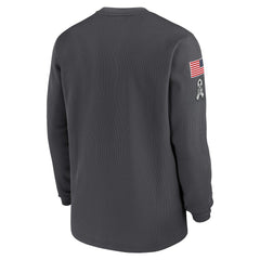 Dallas Cowboys 2024 Salute To Service Long Sleeve T-Shirt - Anthracite | Nike on sale
