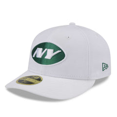 New York Jets New Era Omaha Low Profile 59FIFTY Fitted Hat - White on sale