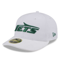 New York Jets New Era Wordmark Omaha Low Profile 59FIFTY Fitted Hat - White online