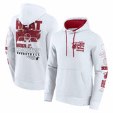 Miami Heat Game Time Crossover Pullover Hoodie - White | Fanatics outlet