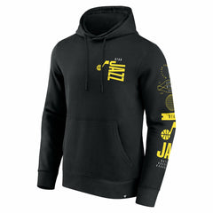 Utah Jazz Game Time Crossover Pullover Hoodie - Black | Fanatics online