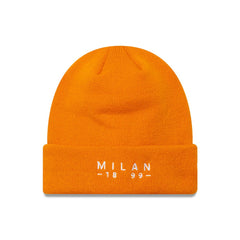 AC Milan New Era Wordmark Cuffed Knit Hat - Orange | New Era outlet