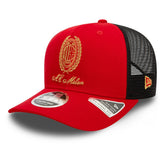 AC Milan New Era Heritage Gold Original Fit 9FIFTY Stretch-Snap Hat - Red | New Era sale