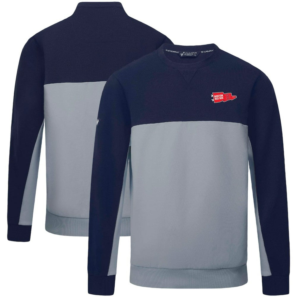 Boston Red Sox Levelwear Legacy Rafters Pullover Sweatshirt - Navy
