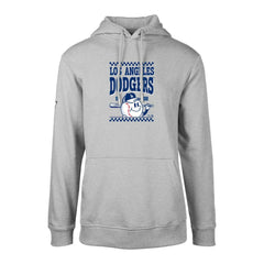 Los Angeles Dodgers Levelwear Podium Inaugural Pullover Hoodie - Gray