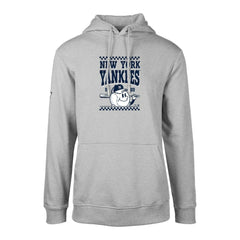 New York Yankees Levelwear Podium Inaugural Pullover Hoodie - Gray