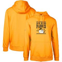 San Diego Padres Levelwear Podium Inaugural Pullover Hoodie - Gold