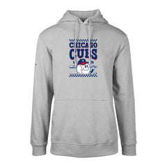 Chicago Cubs Levelwear Podium Inaugural Pullover Hoodie - Gray