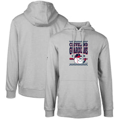 Cleveland Guardians Levelwear Podium Inaugural Pullover Hoodie - Gray