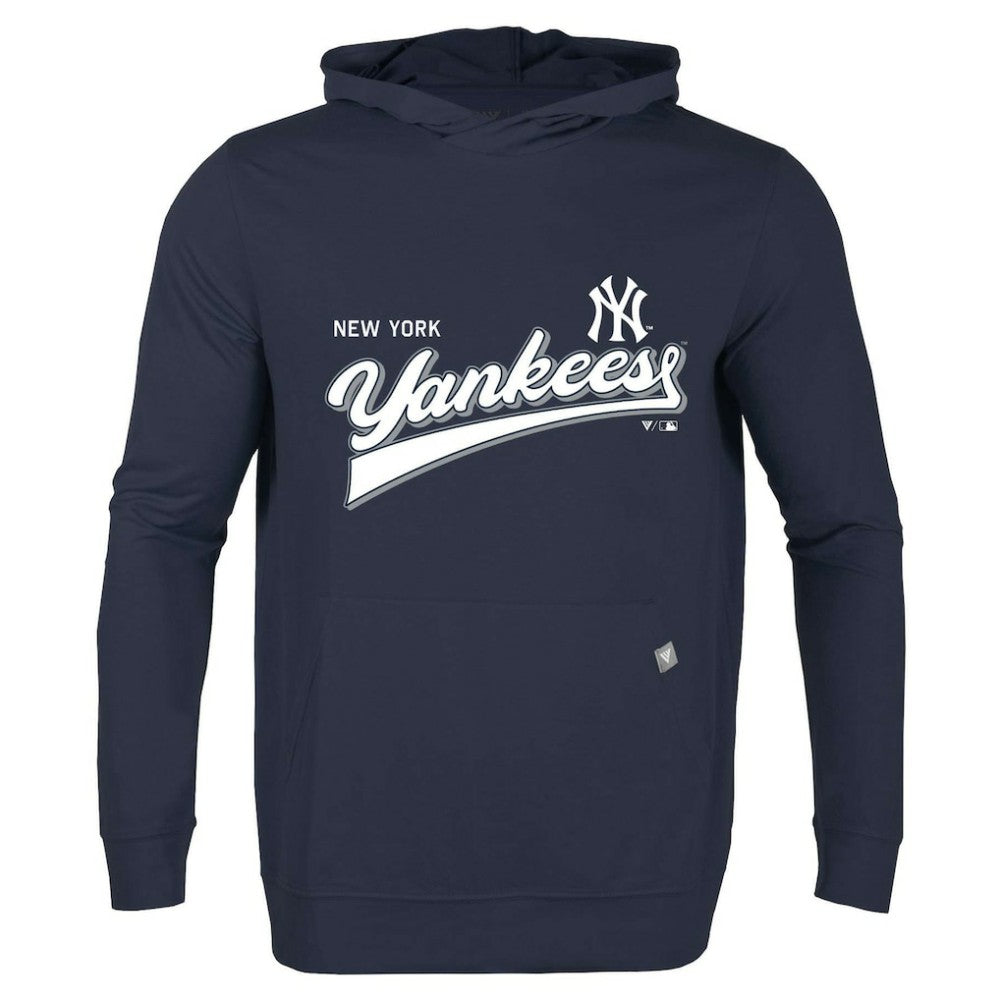 New York Yankees Levelwear Relay 2.0 Retro Pullover Hoodie - Navy