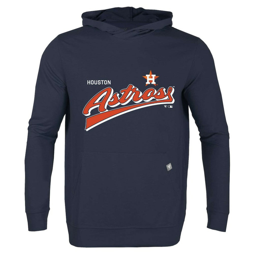 Houston Astros Levelwear Relay 2.0 Retro Pullover Hoodie - Navy