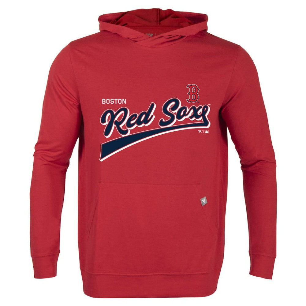 Boston Red Sox Levelwear Relay 2.0 Retro Pullover Hoodie - Red