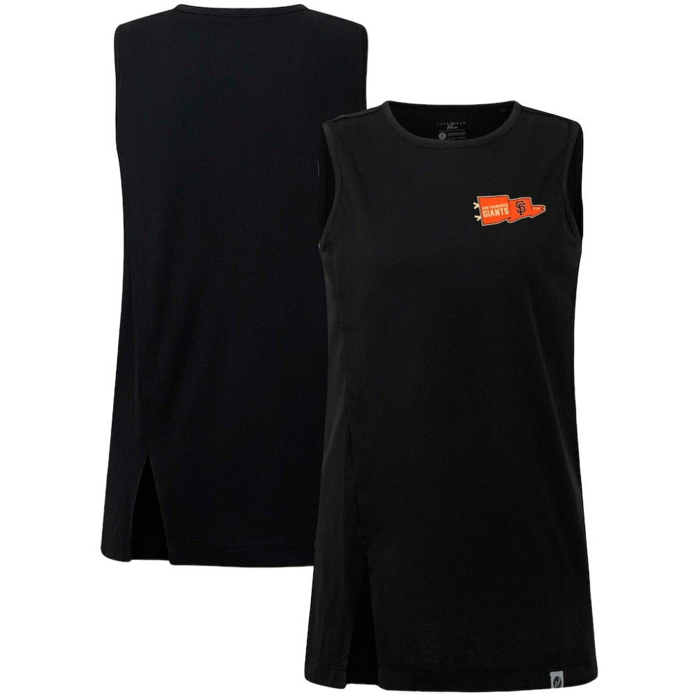 San Francisco Giants Levelwear Women's Influx Rafters Tank Top - Black