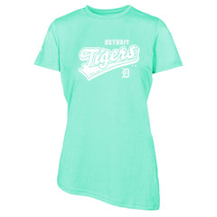 Detroit Tigers Levelwear Women's Birch Sweep T-Shirt - Mint