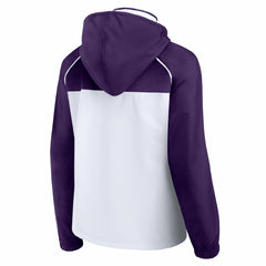 Phoenix Suns Women's Anorak Raglan Full-Zip Hoodie Jacket - White/Purple | Fanatics on sale