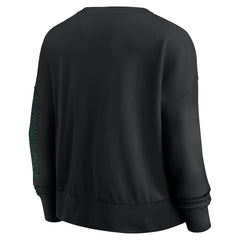 Boston Celtics Women's Oversized Game Day Pullover Sweatshirt - Black | Fanatics discount