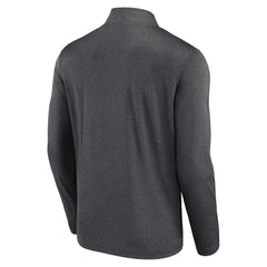 Las Vegas Raiders Head-to-Head Quarter-Zip Pullover - Charcoal sale