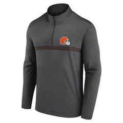 Cleveland Browns Head-to-Head Quarter-Zip Pullover - Charcoal online