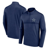 Dallas Cowboys Head-to-Head Quarter-Zip Pullover - Navy discount