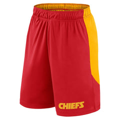 Kansas City Chiefs Launch Shorts - Red/Gold discount