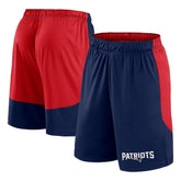 New England Patriots Launch Shorts - Navy/Red online
