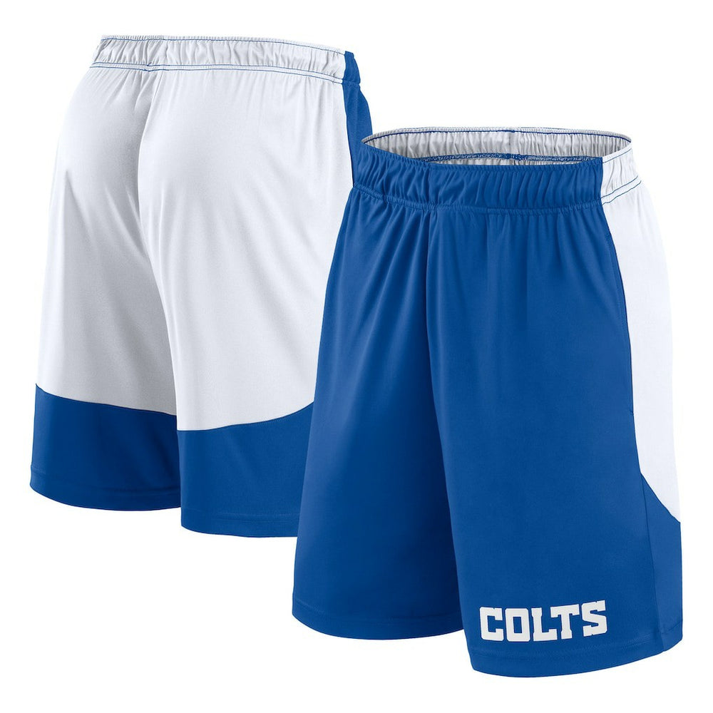 Indianapolis Colts Launch Shorts - Royal/White on sale