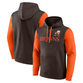 Cleveland Browns Fleece Pullover Hoodie - Brown sale