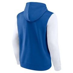 Indianapolis Colts Outline Pullover Hoodie - Royal/White cheap