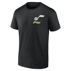 Utah Jazz Logo Athletic Never Over T-Shirt - Black shop