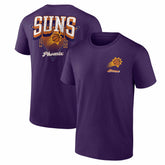 Phoenix Suns Logo Athletic Never Over T-Shirt - Purple cheap