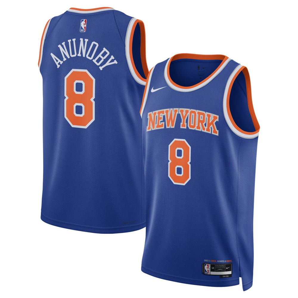 OG Anunoby New York Knicks Unisex Swingman Jersey - Icon Edition - Blue | Nike online