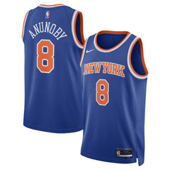 OG Anunoby New York Knicks Unisex Swingman Jersey - Icon Edition - Blue | Nike online