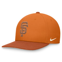 San Francisco Giants Pro Dunk Performance Snapback Hat - Orange | Nike