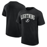 Tampa Bay Lightning Fanatics Elevated Pima T-Shirt Black