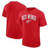 Detroit Red Wings Fanatics Elevated Pima T-Shirt Red