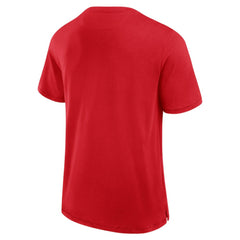 Chicago Blackhawks Fanatics Elevated Pima T-Shirt Red