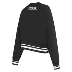 Vegas Golden Knights Pro Standard Women's Area Code Cropped Pullover Sweatshirt Black