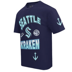Seattle Kraken Pro Standard Turn It Up T-Shirt Deep Sea Blue