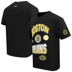 Boston Bruins Pro Standard Turn It Up T-Shirt Black