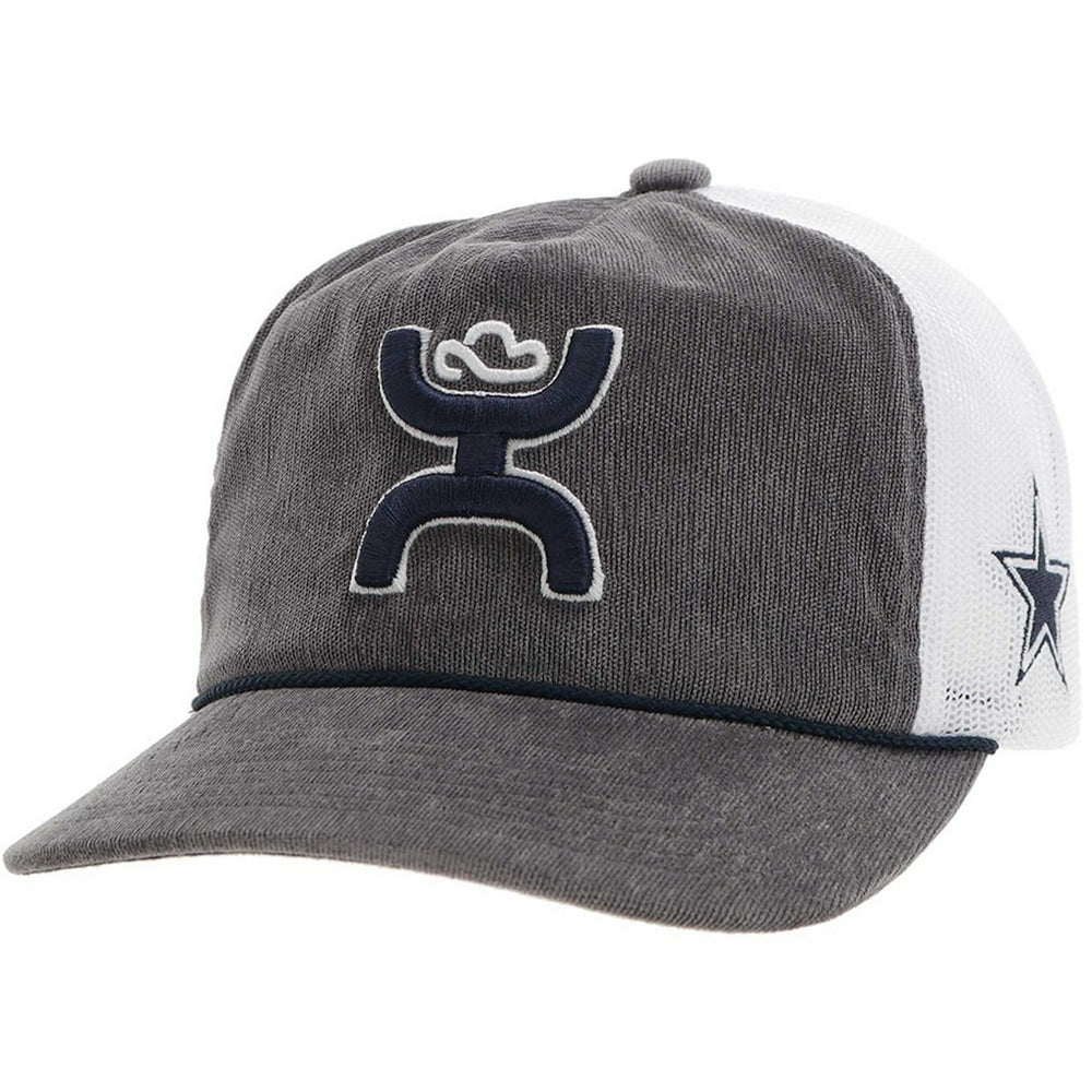Dallas Cowboys HOOey H Cord Trucker Adjustable Hat - Gray discount