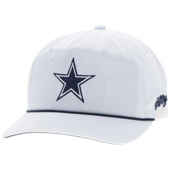 Dallas Cowboys HOOey Star Logo Rope Adjustable Hat - White outlet