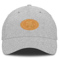 San Francisco 49ers Front Office Adjustable Hat - Heather Gray for sale