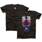 Philadelphia 76ers Hyperfly Unisex Year of the Dragon Lunar New Year Collection T-Shirt - Heather Black shop