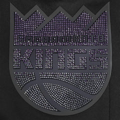 Sacramento Kings Pro Standard Women's Jewels Boxy Cropped T-Shirt - Black discount