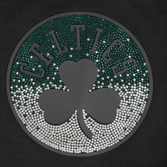 Boston Celtics Pro Standard Women's Jewels Boxy Cropped T-Shirt - Black for sale