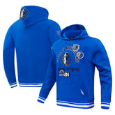 Dallas Mavericks Pro Standard Area Code Pullover Hoodie sale - Blue cheap